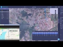 Confine di rilevamento a 10 km Antidrone Dati in tempo reale Anti-jamming Polarizzazione lineare