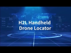 Sistema anti-drone a radiofrequenza portatile da 1,5 km Basso errore 700+ tipi di droni commerciali.