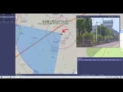 Sistema radar di rilevamento UAV in fascia X a 10 km con capacità di emissione attiva