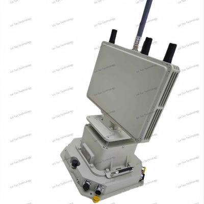 Sistema radar di sicurezza per tutte le condizioni meteorologiche Sistema radar anti-drone di scansione a lungo raggio