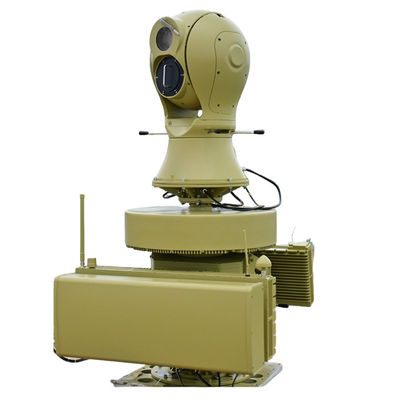 Sistema radar di rilevamento di droni passivo attivo per tutti i periodi climatici Sistema di difesa combinato di radar